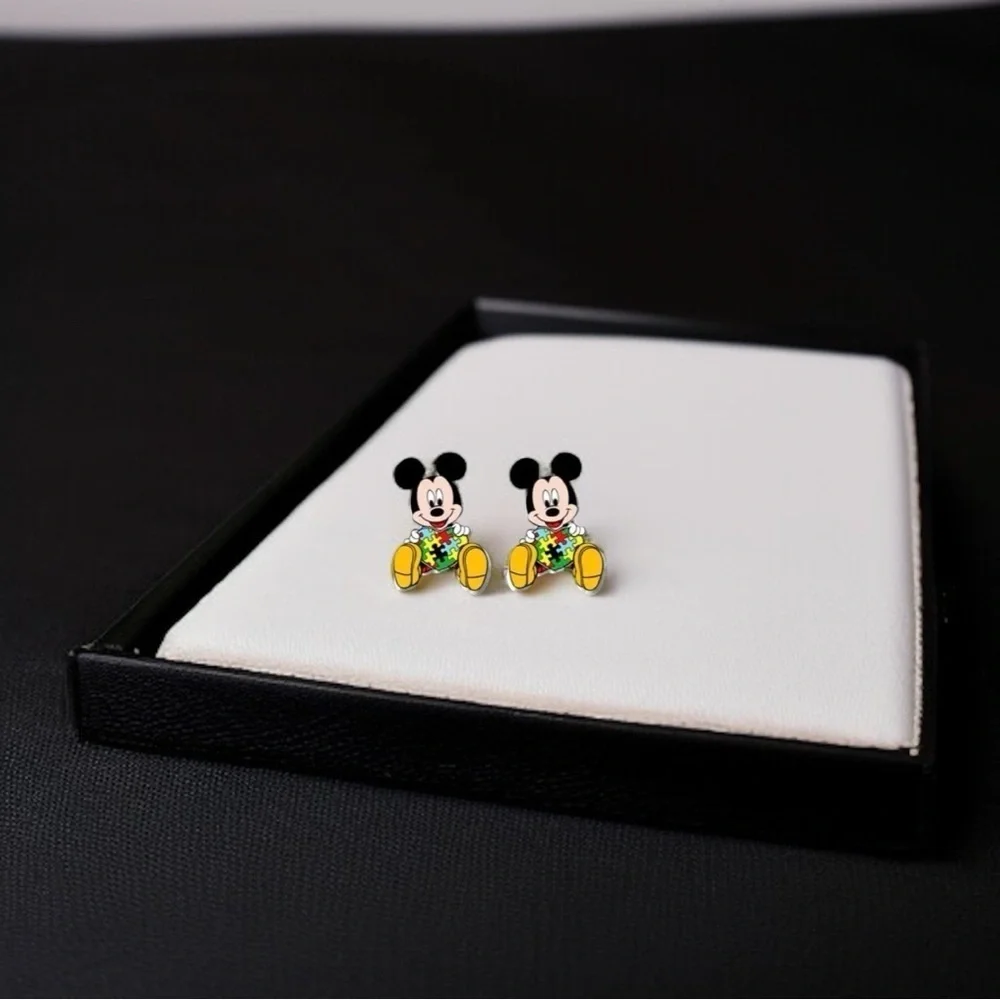 Stand Out for a Cause: Charming Autism Awareness Studs! 🧩✨NWT Stud Earrings